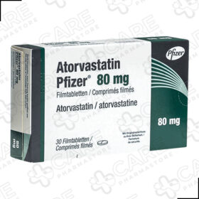 Buy Atorvastatin 80mg Online - Care Pharma Store