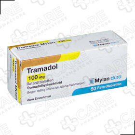 A pack of tramadol 100mg pills. You can easily buy tramadol online