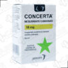 Buy Concerta Online - A pack of concerta pills on white background.